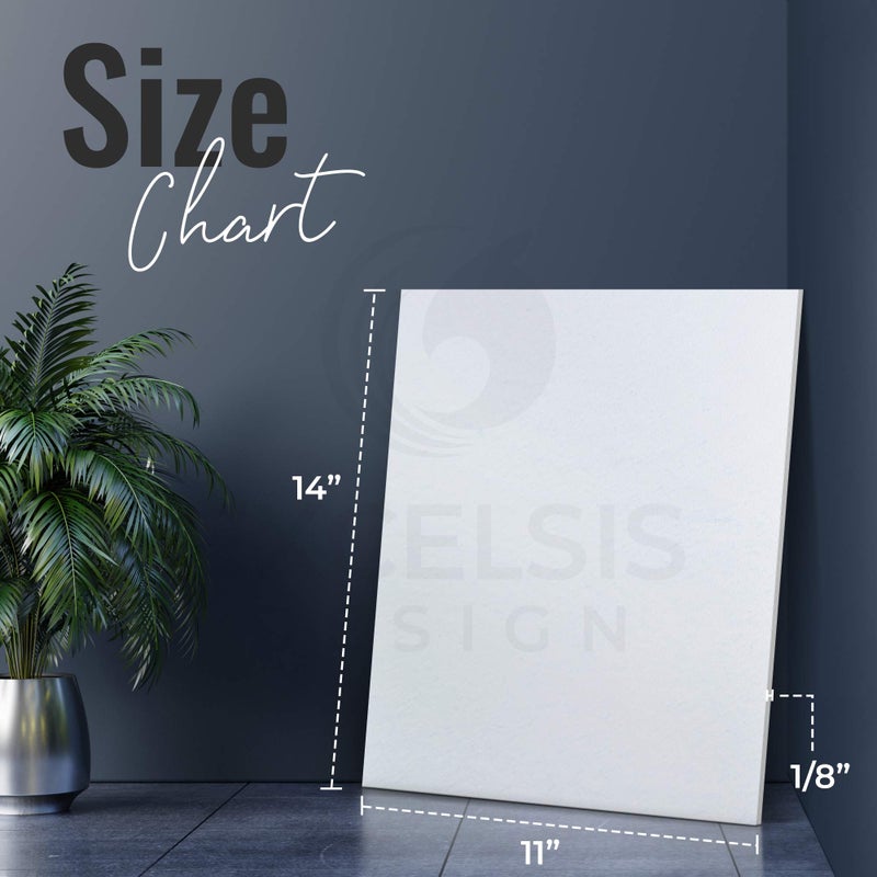 Excelsis Design لوح فوم أبيض من إكسيليسيز تصميم 8 × 10 - 15 عبوة، سمك 1/8" (3 مم) لأوراق ملصقات الفوم الأساسية للفنون، الحرف، لوحات الرؤية، مشاريع المدرسة، العروض التقديمية واللافتات - Image 1